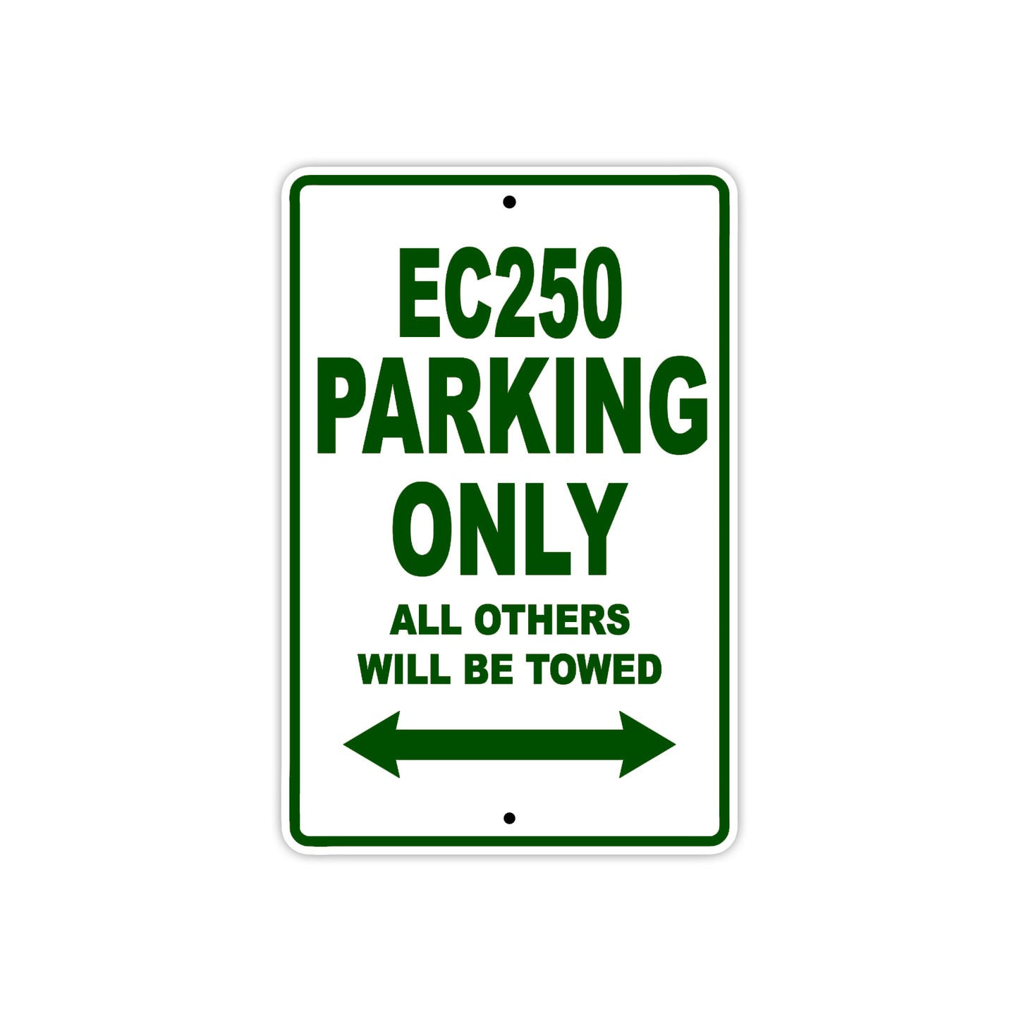 GAS GAS EC250 Parking Only All Others Will Be Towed Aluminum Decor Garage Sign