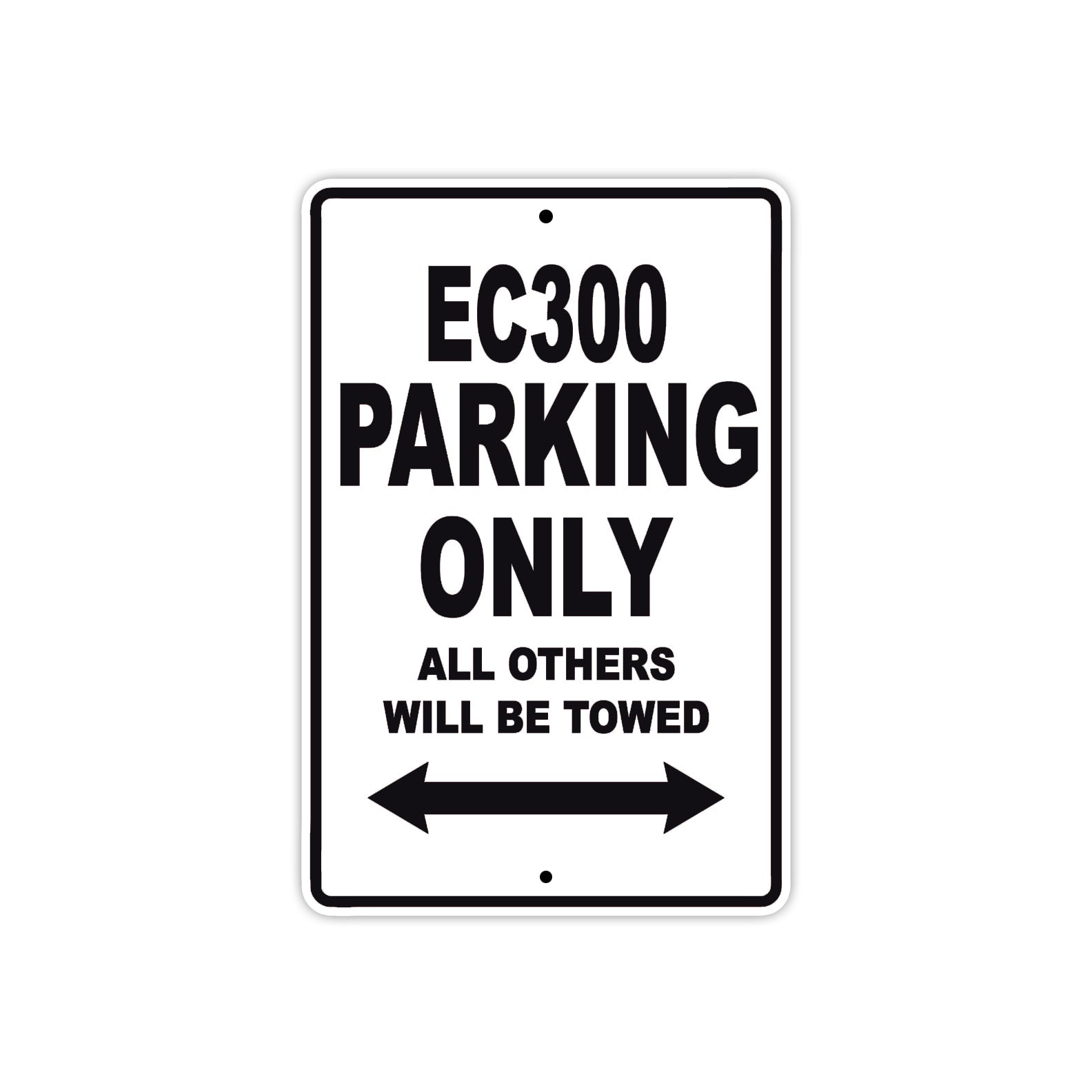 GAS GAS EC300 Parking Only All Others Will Be Towed Aluminum Decor Garage Sign