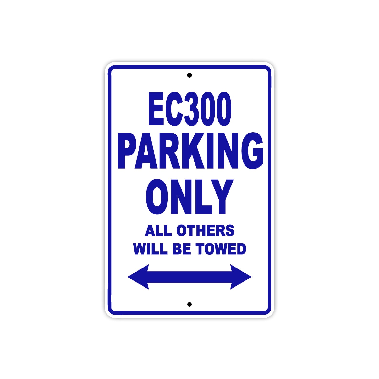 GAS GAS EC300 Parking Only All Others Will Be Towed Aluminum Decor Garage Sign