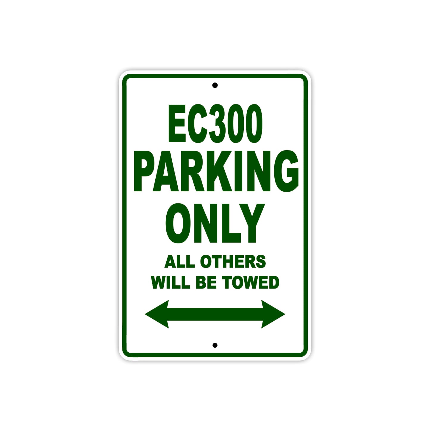GAS GAS EC300 Parking Only All Others Will Be Towed Aluminum Decor Garage Sign