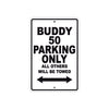 Genuine Scooter Company Buddy 50 Parking Only All Others Will Be Towed Aluminum Decor Garage Sign