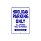 Genuine Scooter Company Hooligan Parking Only All Others Will Be Towed Aluminum Decor Garage Sign