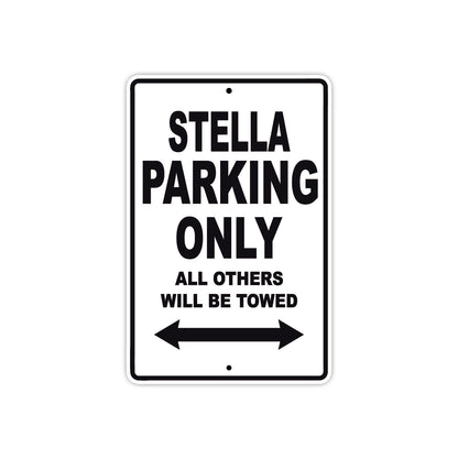 Genuine Scooter Company Stella Parking Only All Others Will Be Towed Aluminum Decor Garage Sign