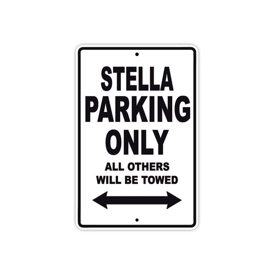 Genuine Scooter Company Stella Parking Only All Others Will Be Towed Aluminum Decor Garage Sign