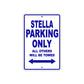 Genuine Scooter Company Stella Parking Only All Others Will Be Towed Aluminum Decor Garage Sign