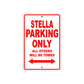 Genuine Scooter Company Stella Parking Only All Others Will Be Towed Aluminum Decor Garage Sign