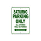 Gilera Saturno Parking Only All Others Will Be Towed Aluminum Decor Garage Sign