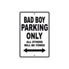 Harley Davidson Bad Boy Parking Only All Others Will Be Towed Aluminum Decor Garage Sign