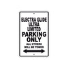Harley Davidson Electra Glide Ultra Limited Parking Only All Others Will Be Towed Aluminum Decor Garage Sign