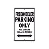 Harley Davidson Freewheeler Parking Only All Others Will Be Towed Aluminum Decor Garage Sign