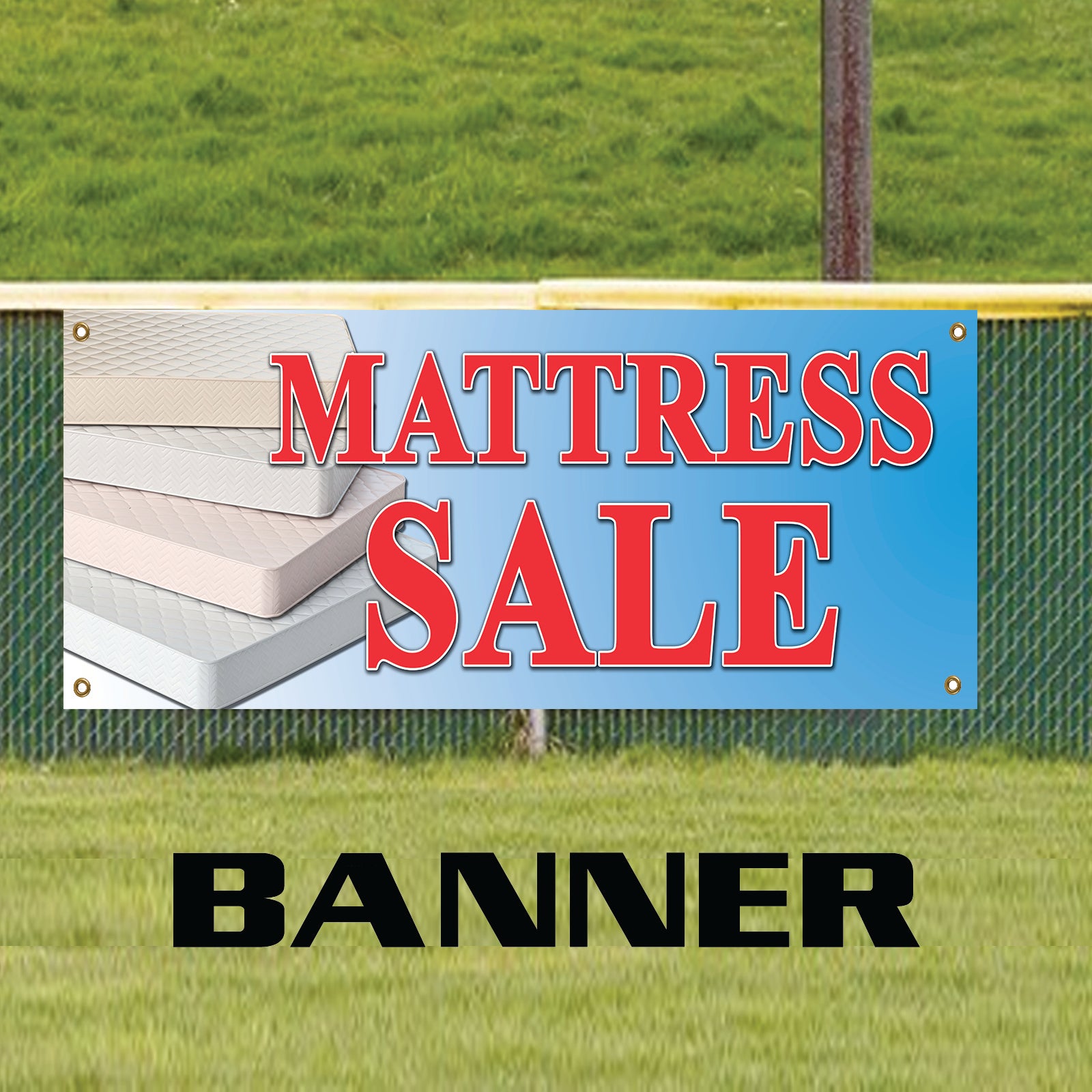 Quality American Mattress For Sale Vinyl Banner Sign