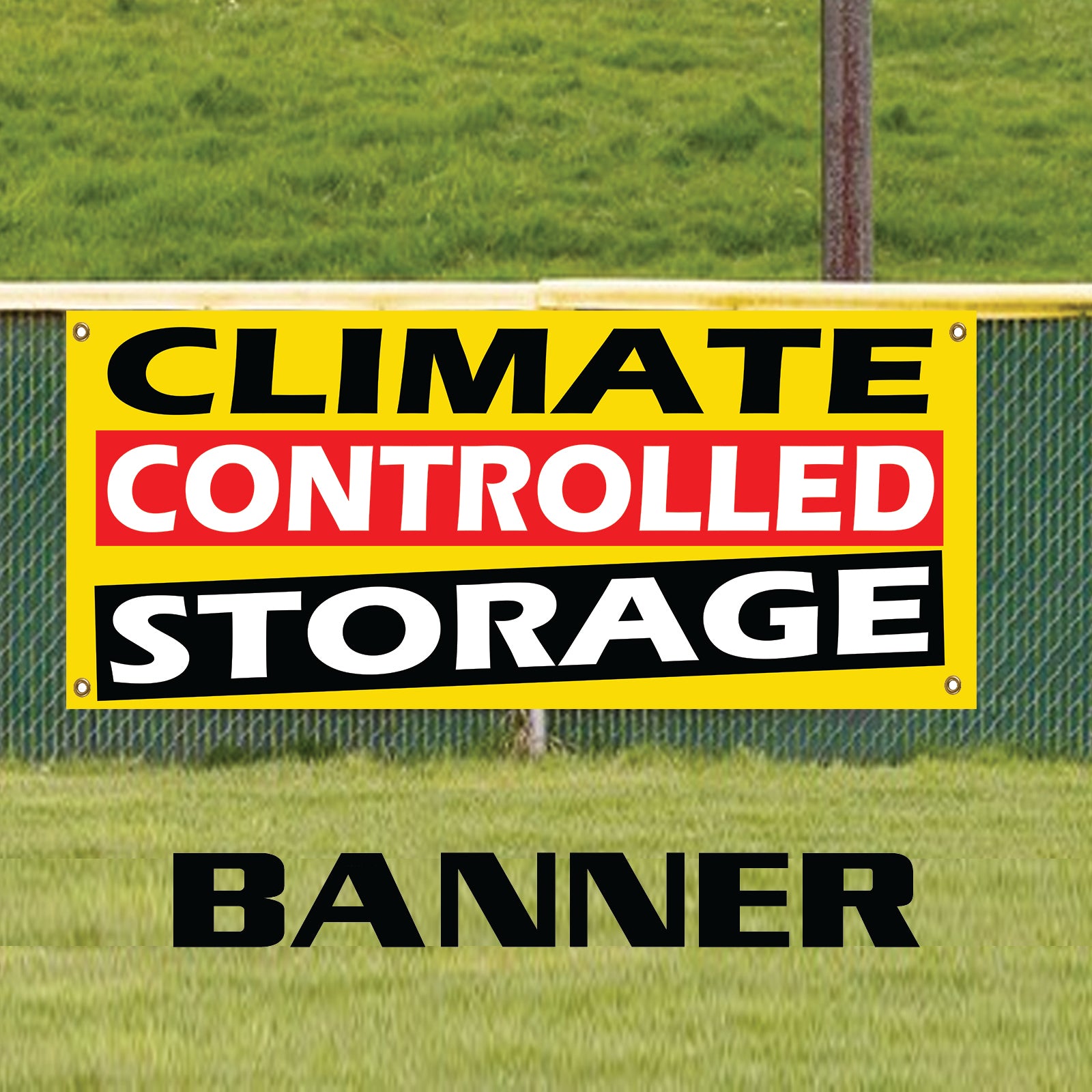 Sign Climate Control Climate Control Storage Advertising Vinyl | Banner Sign – Sign Fever