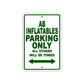 Ab Inflatables Parking Only All Others Will Be Towed Sea Ocean Beach Lake Boat Aluminum Metal Sign Plate