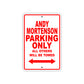 Andy Mortenson Parking Only All Others Will Be Towed Sea Ocean Beach Lake Boat Aluminum Metal Sign Plate