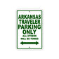 Arkansas Parking Only All Others Will Be Towed Sea Ocean Beach Lake Boat Aluminum Metal Sign Plate
