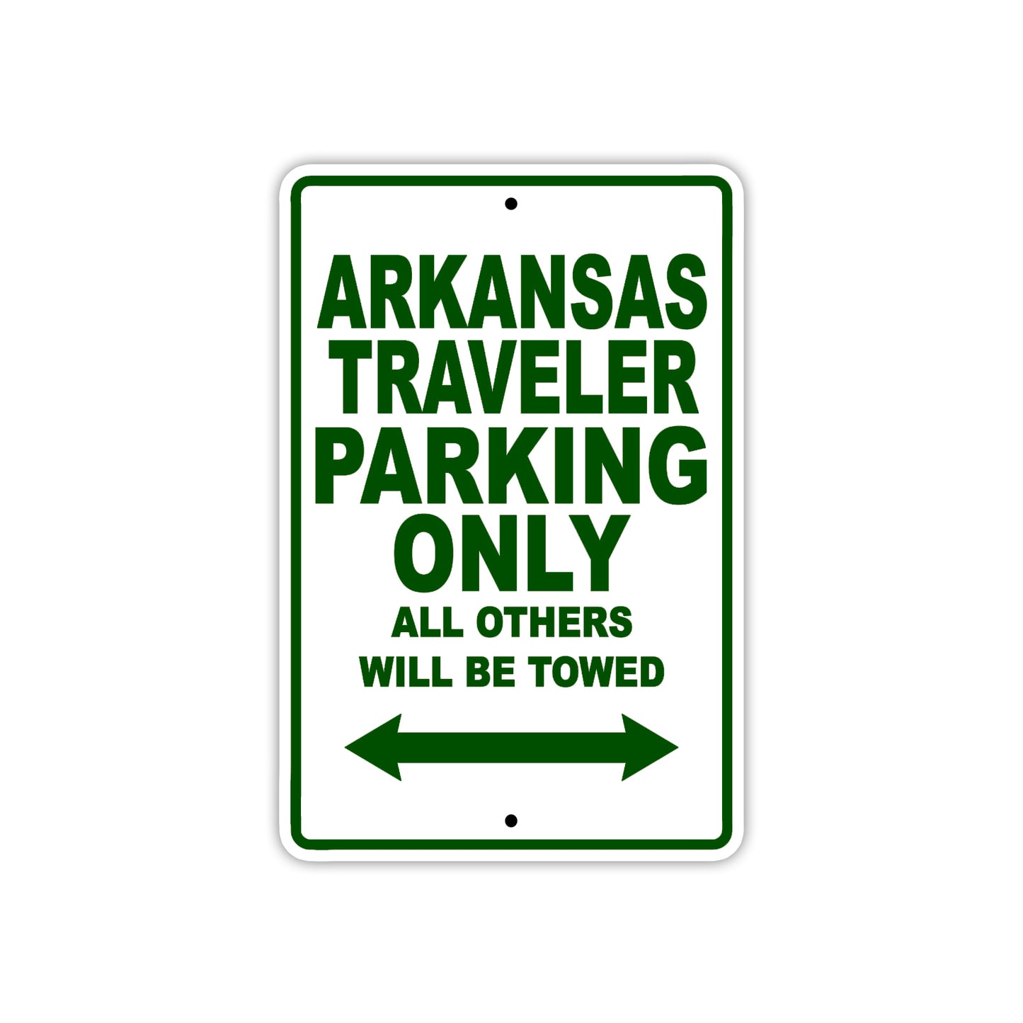 Arkansas Parking Only All Others Will Be Towed Sea Ocean Beach Lake Boat Aluminum Metal Sign Plate