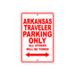 Arkansas Parking Only All Others Will Be Towed Sea Ocean Beach Lake Boat Aluminum Metal Sign Plate