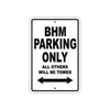 BHM Parking Only All Others Will Be Towed Sea Ocean Beach Lake Boat Aluminum Metal Sign Plate