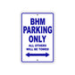 BHM Parking Only All Others Will Be Towed Sea Ocean Beach Lake Boat Aluminum Metal Sign Plate
