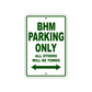 BHM Parking Only All Others Will Be Towed Sea Ocean Beach Lake Boat Aluminum Metal Sign Plate