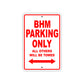 BHM Parking Only All Others Will Be Towed Sea Ocean Beach Lake Boat Aluminum Metal Sign Plate