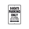 B-Boats Parking Only All Others Will Be Towed Sea Ocean Beach Lake Boat Aluminum Metal Sign Plate