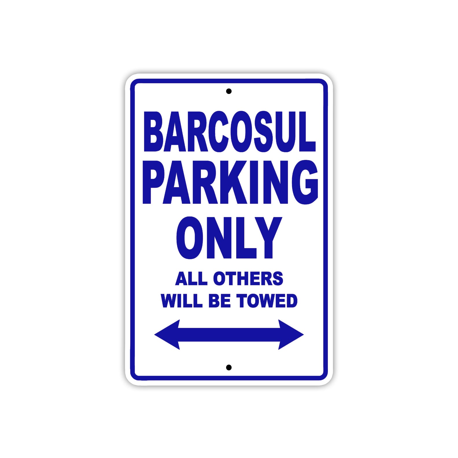 barcosul Yachts Parking Only All Others Will Be Towed Sea Ocean Beach Lake Boat Aluminum Metal Sign Plate