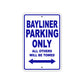 Bayliner Parking Only All Others Will Be Towed Sea Ocean Beach Lake Boat Aluminum Metal Sign Plate