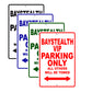 Bay Stealth Vip Parking Only All Others Will Be Towed Sea Ocean Beach Lake Boat Aluminum Metal Sign Plate