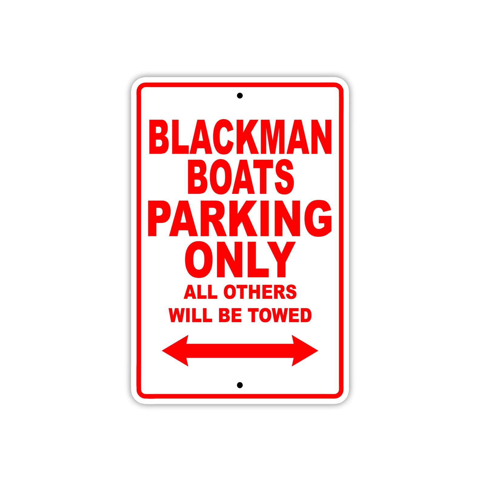 Black Man Boats Parking Only All Others Will Be Towed Sea Ocean Beach Lake Boat Aluminum Metal Sign Plate