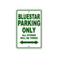 Bluestar Parking Only All Others Will Be Towed Sea Ocean Beach Lake Boat Aluminum Metal Sign Plate