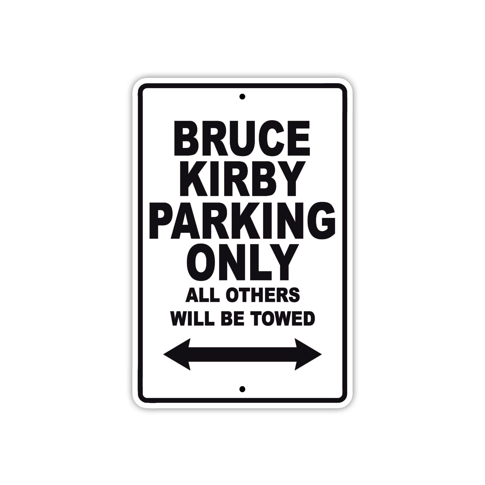 Bruce Kirby Boats Parking Only All Others Will Be Towed Sea Ocean Beach Lake Boat Aluminum Metal Sign Plate