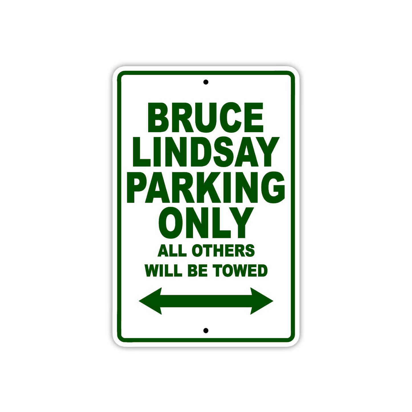 Bruce Lindsay Boats Parking Only All Others Will Be Towed Sea Ocean Beach Lake Boat Aluminum Metal Sign Plate