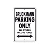 Bruckmann Boats Parking Only All Others Will Be Towed Sea Ocean Beach Lake Boat Aluminum Metal Sign Plate
