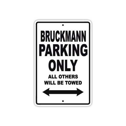 Bruckmann Boats Parking Only All Others Will Be Towed Sea Ocean Beach Lake Boat Aluminum Metal Sign Plate
