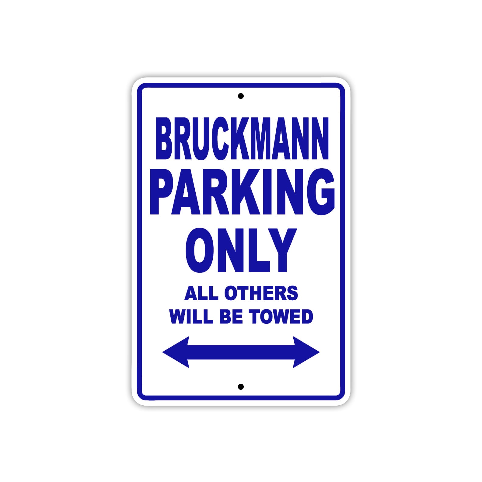 Bruckmann Boats Parking Only All Others Will Be Towed Sea Ocean Beach Lake Boat Aluminum Metal Sign Plate