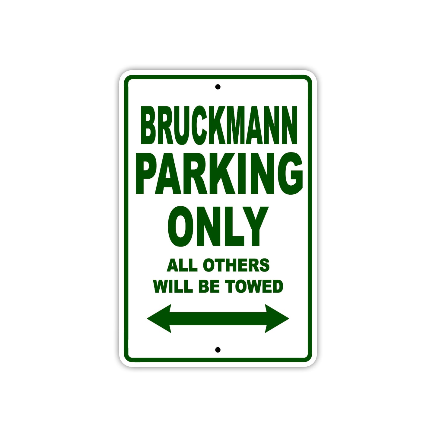 Bruckmann Boats Parking Only All Others Will Be Towed Sea Ocean Beach Lake Boat Aluminum Metal Sign Plate