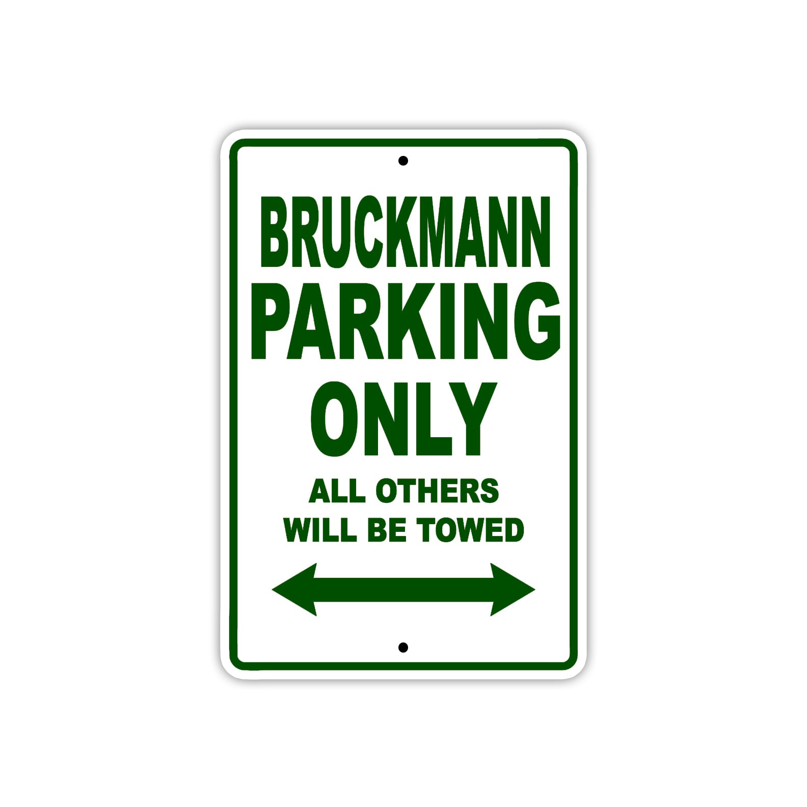 Bruckmann Boats Parking Only All Others Will Be Towed Sea Ocean Beach Lake Boat Aluminum Metal Sign Plate
