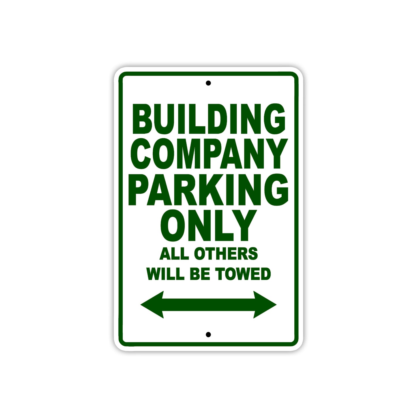 Building Company Boats Parking Only All Others Will Be Towed Sea Ocean Beach Lake Boat Aluminum Metal Sign Plate