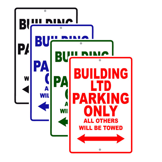 Building Ltd Boats Parking Only All Others Will Be Towed Sea Ocean Beach Lake Boat Aluminum Metal Sign Plate
