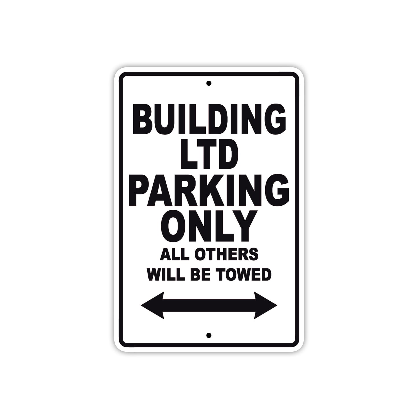 Building Ltd Boats Parking Only All Others Will Be Towed Sea Ocean Beach Lake Boat Aluminum Metal Sign Plate
