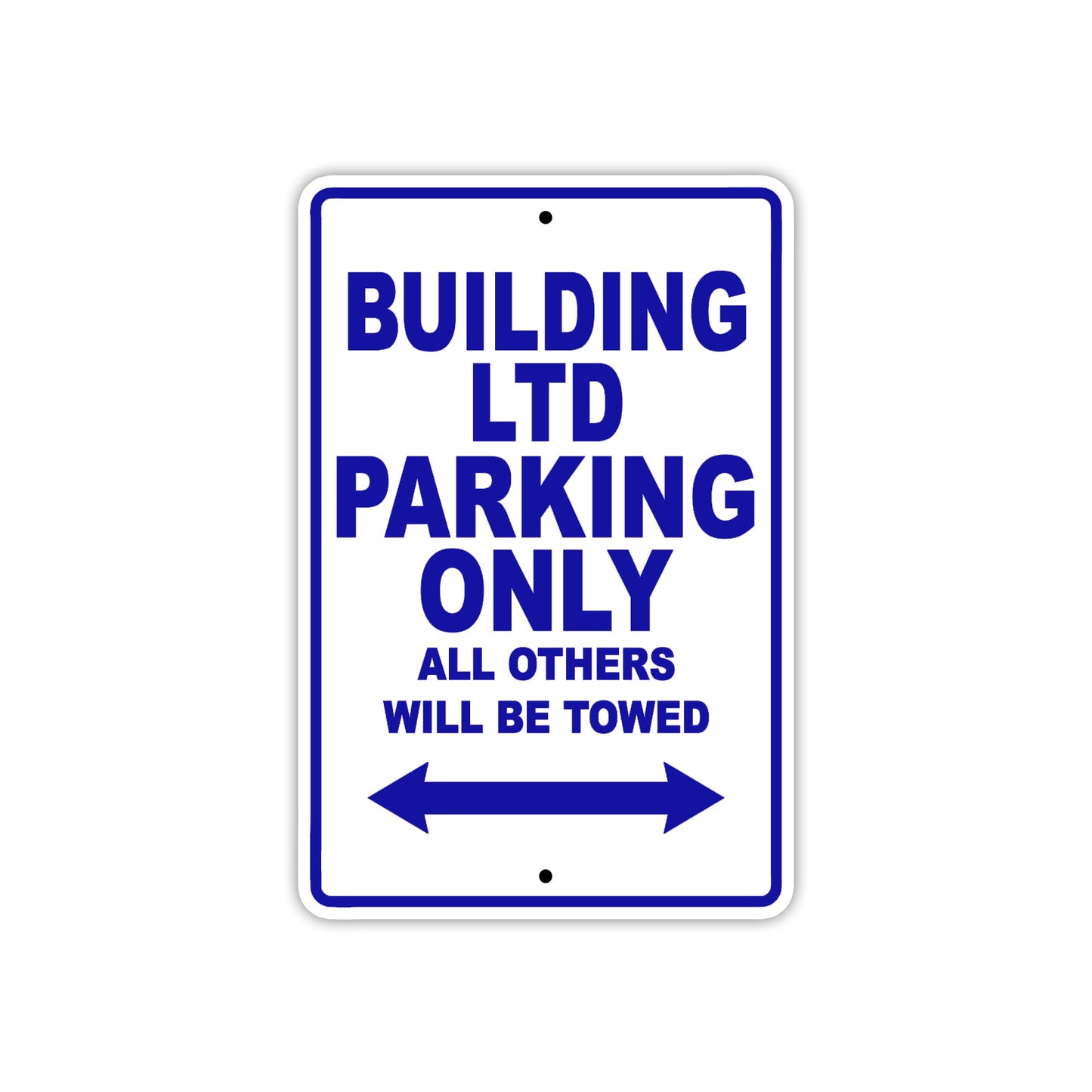 Building Ltd Boats Parking Only All Others Will Be Towed Sea Ocean Beach Lake Boat Aluminum Metal Sign Plate
