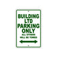 Building Ltd Boats Parking Only All Others Will Be Towed Sea Ocean Beach Lake Boat Aluminum Metal Sign Plate