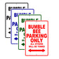 Bumble Bee Boats Parking Only All Others Will Be Towed Sea Ocean Beach Lake Boat Aluminum Metal Sign Plate