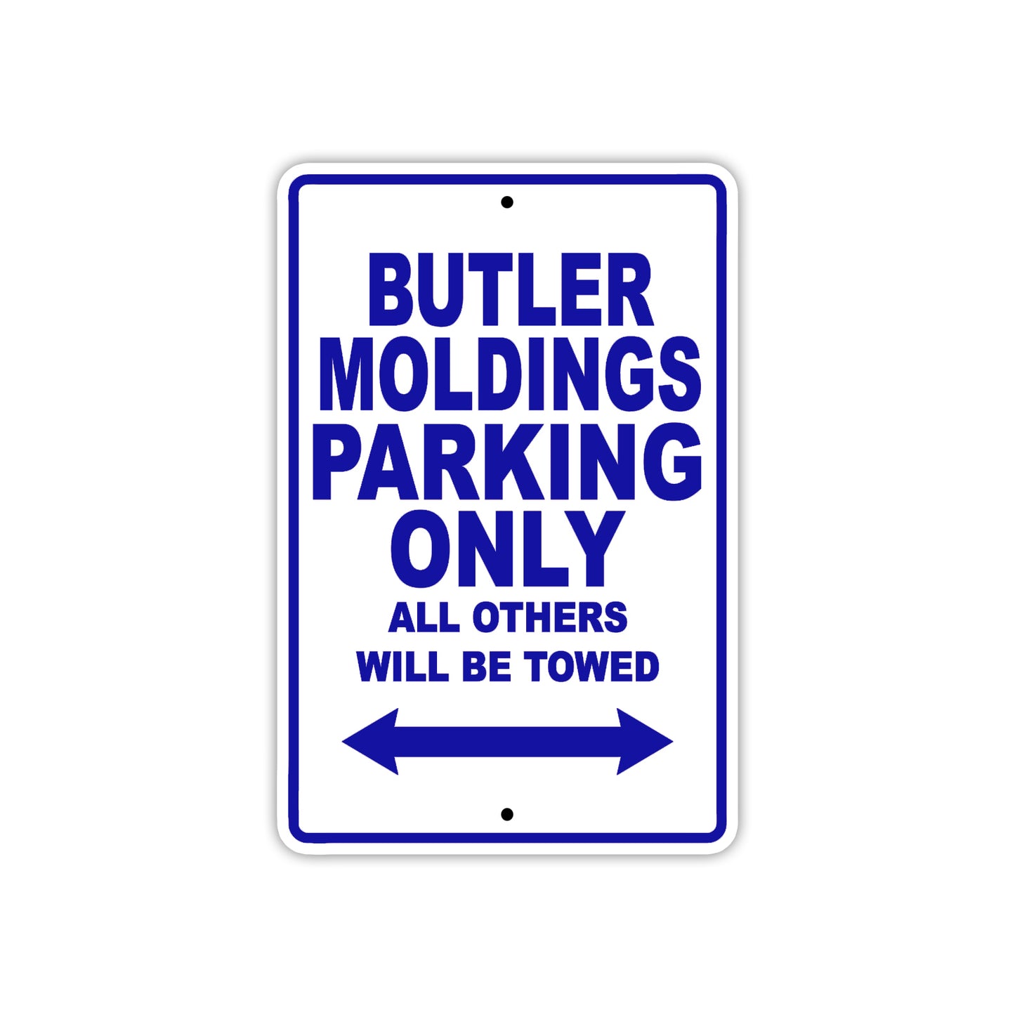 Butler Moldings Boats Parking Only All Others Will Be Towed Sea Ocean Beach Lake Boat Aluminum Metal Sign Plate
