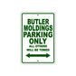 Butler Moldings Boats Parking Only All Others Will Be Towed Sea Ocean Beach Lake Boat Aluminum Metal Sign Plate