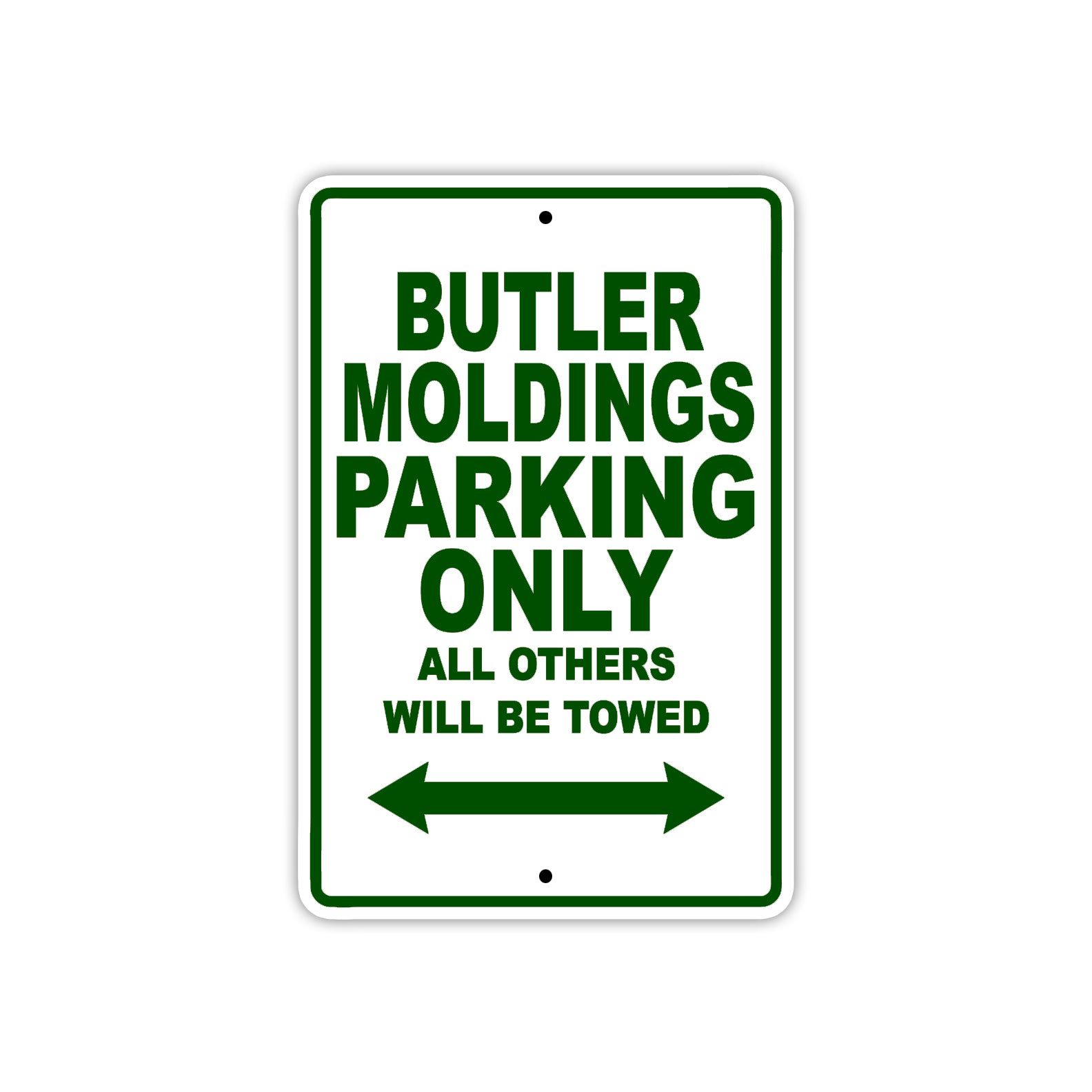 Butler Moldings Boats Parking Only All Others Will Be Towed Sea Ocean Beach Lake Boat Aluminum Metal Sign Plate