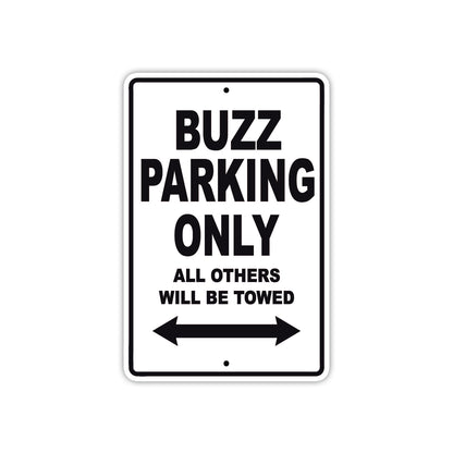 Buzz Boats Parking Only All Others Will Be Towed Sea Ocean Beach Lake Boat Aluminum Metal Sign Plate