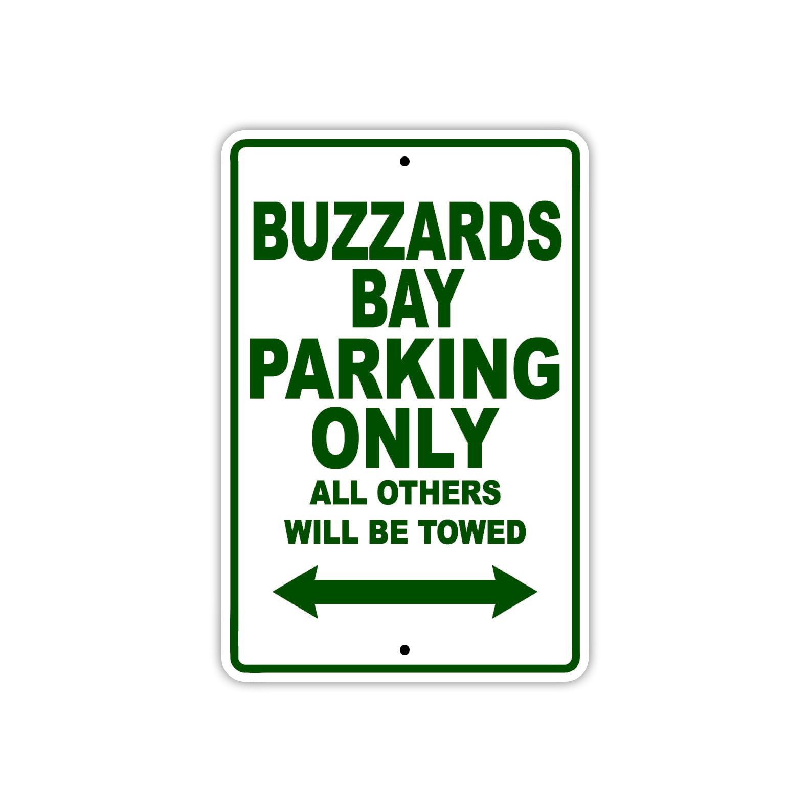 Buzzards Bay Boats Parking Only All Others Will Be Towed Sea Ocean Beach Lake Boat Aluminum Metal Sign Plate