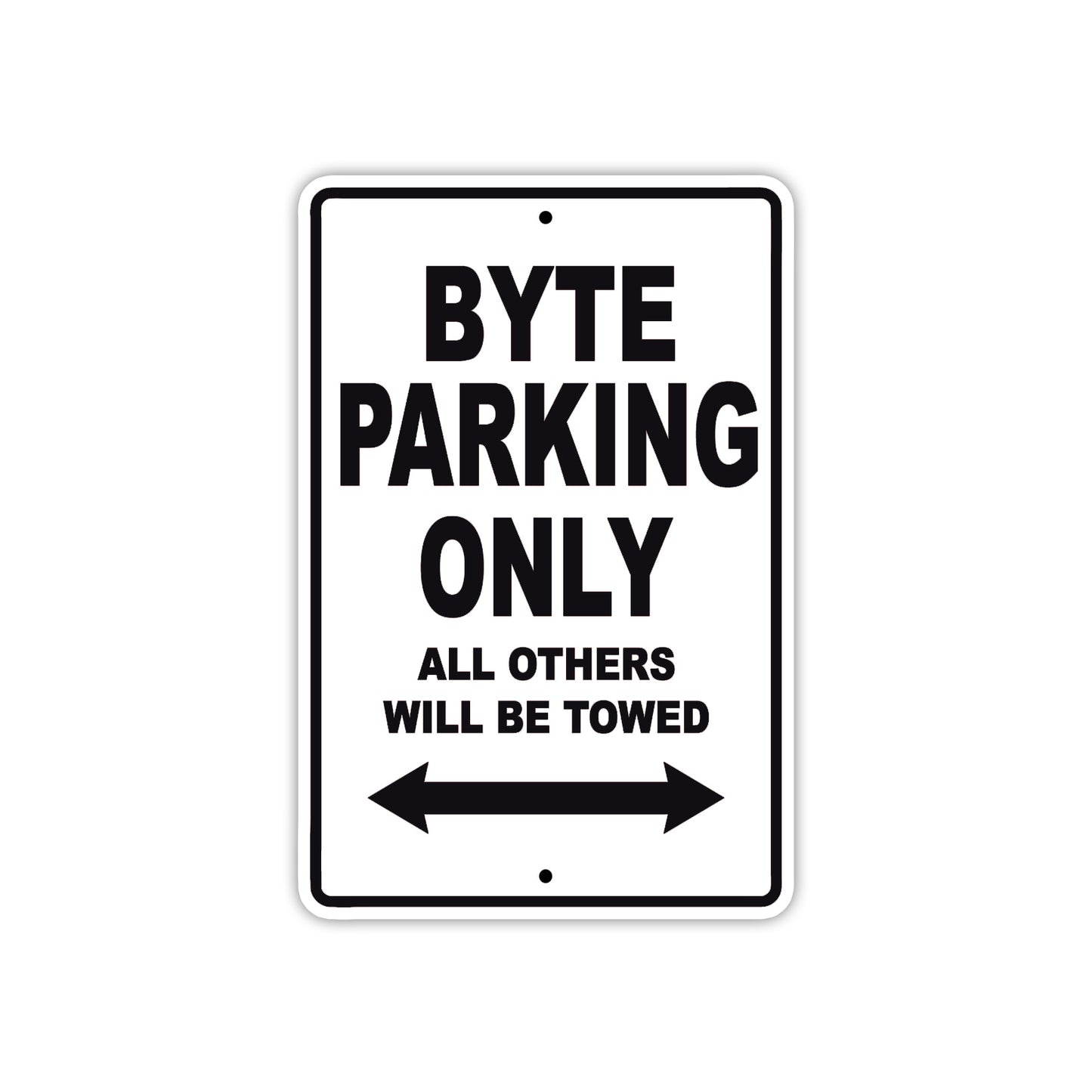Byte Boats Parking Only All Others Will Be Towed Sea Ocean Beach Lake Boat Aluminum Metal Sign Plate